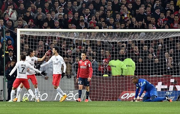 Lille stop PSG from going top of Ligue 1