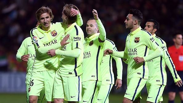 Highlights: Huesca 0-4 Barcelona, Iniesta and Rakitic both find the net with brilliant strikes