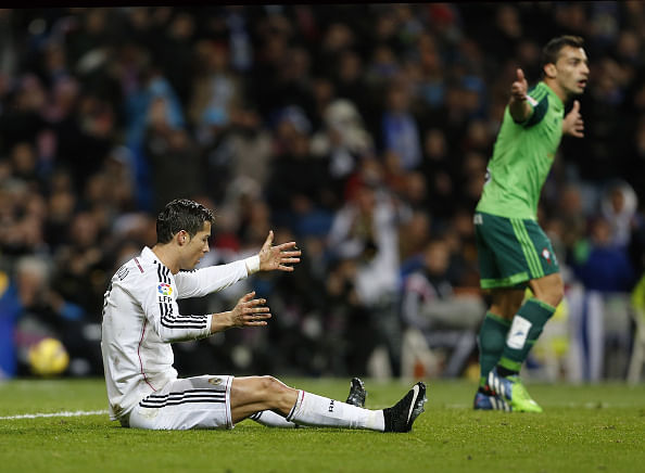 Video: How Cristiano Ronaldo dived to win a penalty against Celta Vigo