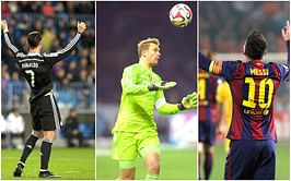 European football experts pick the top 50 players of the year 2014