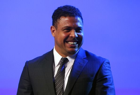 Brazilian legend Ronaldo posts a photo of Real Madrid hammering Barcelona on FIFA