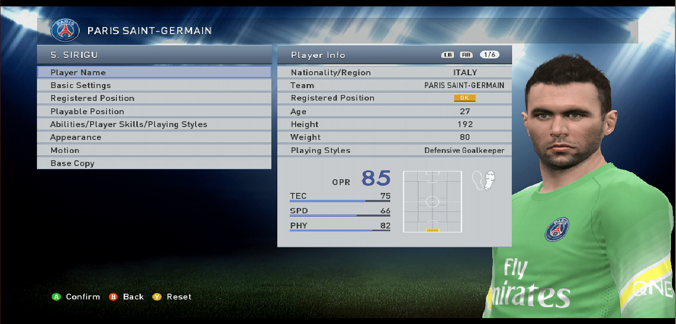 PES Database 2014