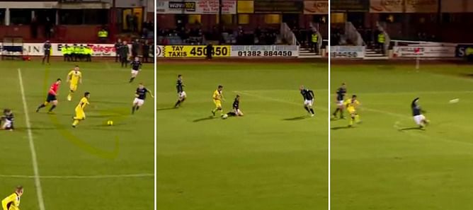 Video: 18-year-old Scot youngster scores sensational solo-goal from half-way line