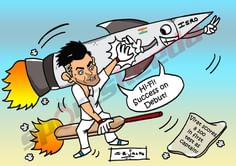 Comic: Virat Kohli's successful captaincy debut in Test cricket