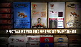 What if footballers were used for product advertisement
