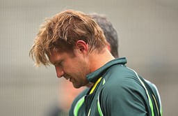 Shane Watson under observation after getting hit by bouncer during practice