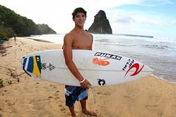 Brazil's first surfing world champion Gabriel Medina honoured in Sao Paulo