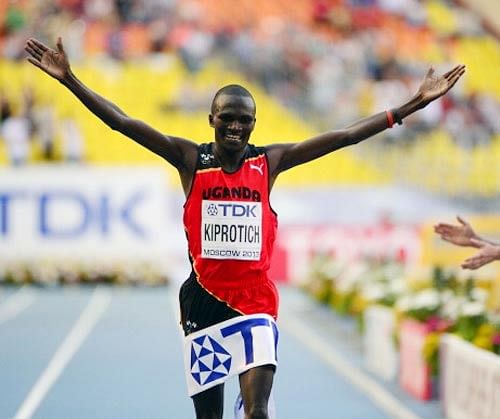 Marathoner Stephen Kiprotich says competing against Kenyans not easy