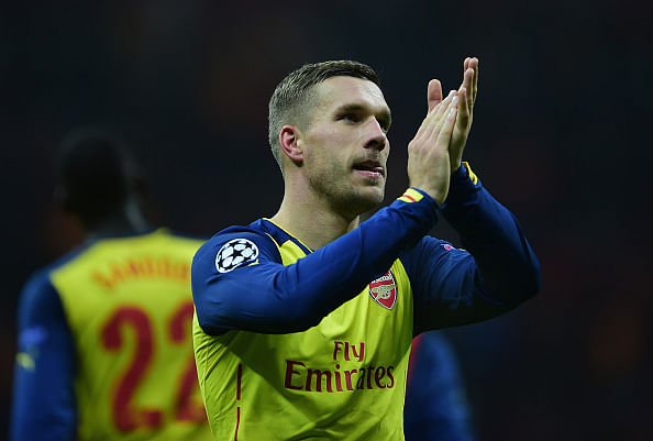 Reports: Lukas Podolski to complete loan move to Inter Milan