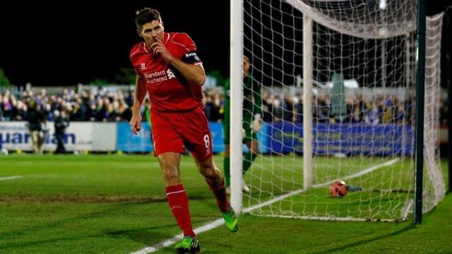 Steven Gerrard stakes claim for grand final swansong