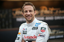 F1 driver Jenson Button ties the knot