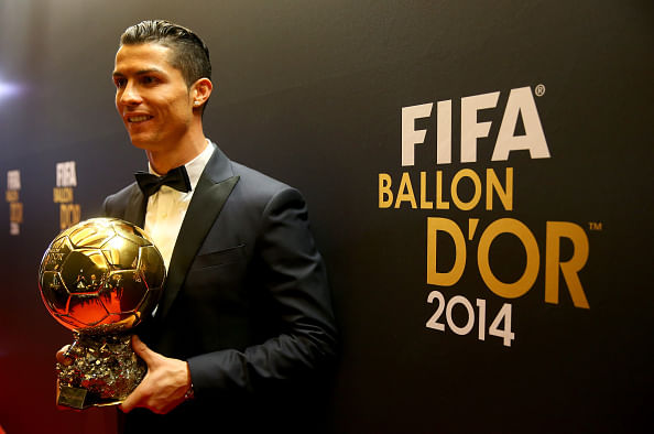 Cristiano Ronaldo wins FIFA Ballon d'Or 2014 