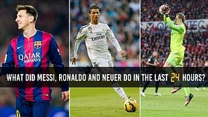 (Humour) FIFA Ballon d'Or: Spying into the lives of Messi, Ronaldo and Neuer ahead of the event
