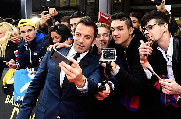 Del Piero Selfie