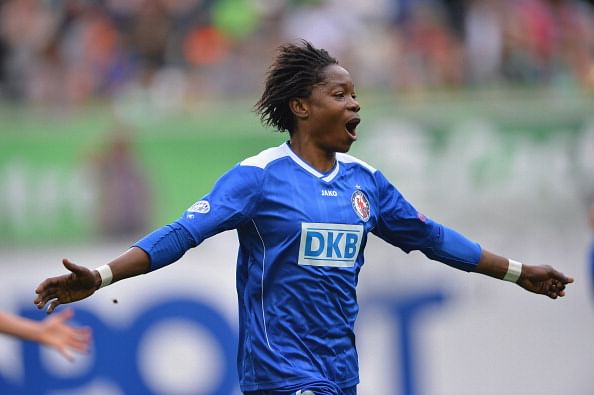 Footballer Genoveva Anonma had to strip to prove her gender