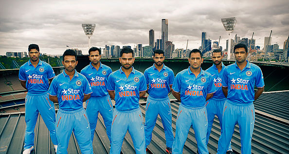 indian cricket team latest jersey