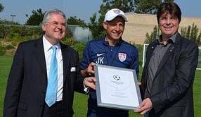 Jürgen Klinsmann nominated for the 2015 German Football Ambassador award
