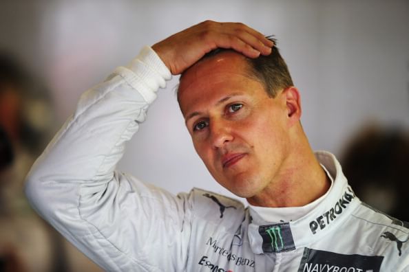 Reports: Michael Schumacher crying at the sound of his children's voices