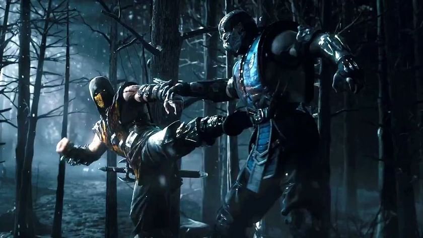 Sub Zero-Mortal Kombat x fatality shoot