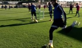 Video: Alvaro Negredo scores incredible goal in training session with Valencia
