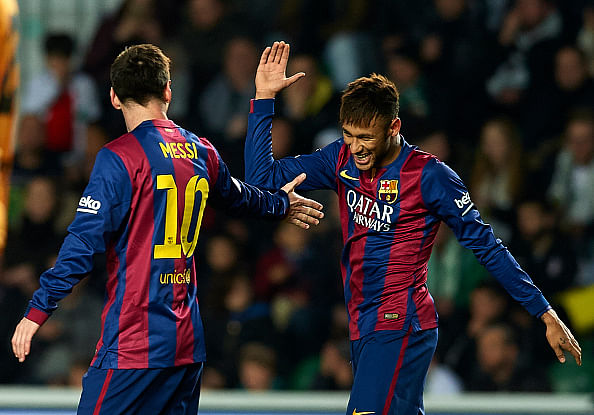 Neymar leads this week’s La Liga team of the week