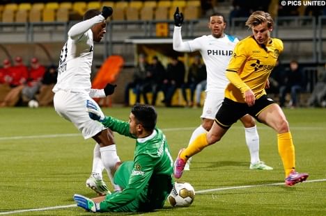 PSV Eindhoven ousted from Dutch Cup by second division side