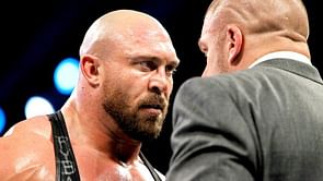 Ryback tweets about Triple H and a legendary Hall of Famer chops a fan(Video)