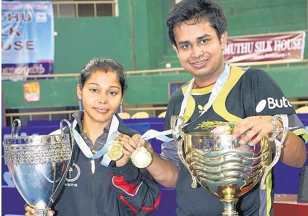 Soumyajit Ghosh and Mouma Das win National Table Tennis Singles titles
