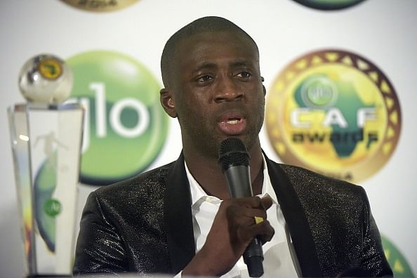 Yaya Toure wins fourth consecutive African Player of the Year award