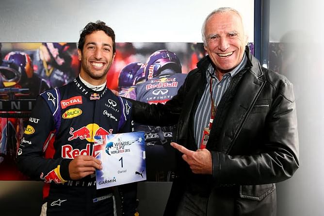 Daniel Ricciardo to race with the number 1 for wings for life