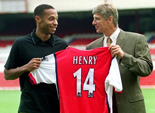 Signed Thierry Henry Shirt - Home - Arsenal