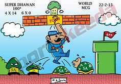Comic: ICC World Cup 2015 - Super Dhawan