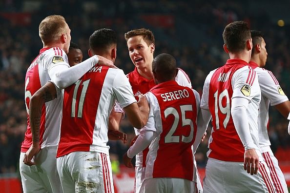 Ricardo Kishna's brace helps Ajax defeat Twente 4-2 in the Eredivisie