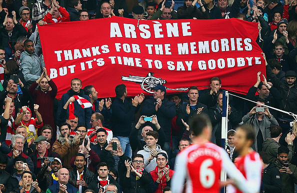 Arsenal’s problem is the fans