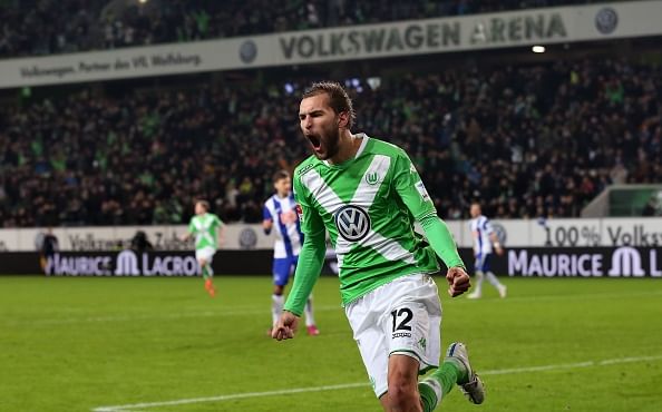 Wolfsburg defeat Hertha Berlin 2-1 in Bundesliga; stay second behind Bayern Munich