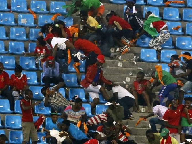 Equatorial Guinea fined for fan violence in the 2015 African Cup of Nations semi-final