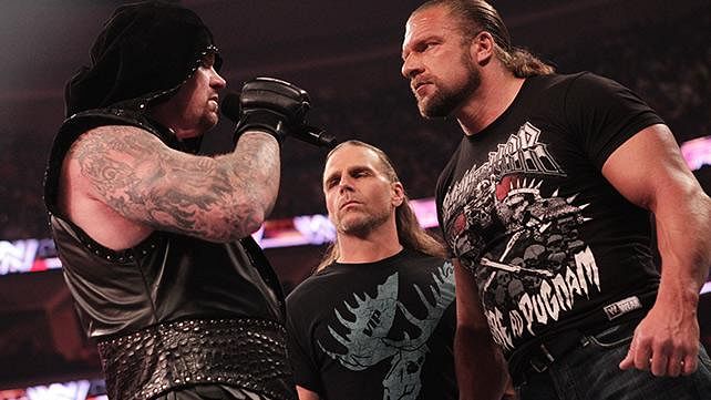 The Undertaker and Triple H have been involved in a number of battles