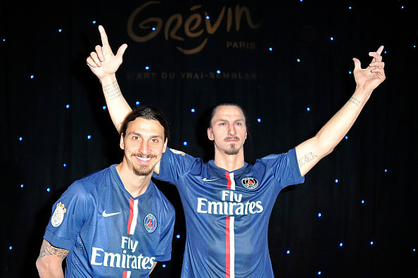 Zlatan Ibrahimovic immortalized with wax statue in Paris