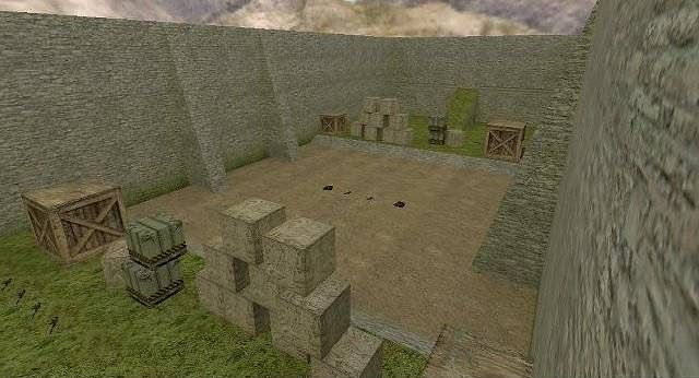 Map de_dust2 for Counter-Strike Condition Zero