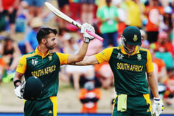 ICC World Cup 2015: David Miller, JP Duminy propel South Africa to 339/4