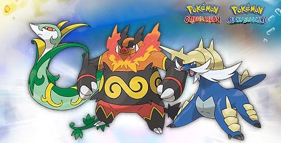 Event Pokemon Samurett now available for download in Omega Ruby