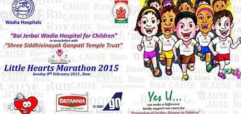 Little Hearts Marathon in Mumbai on February 8