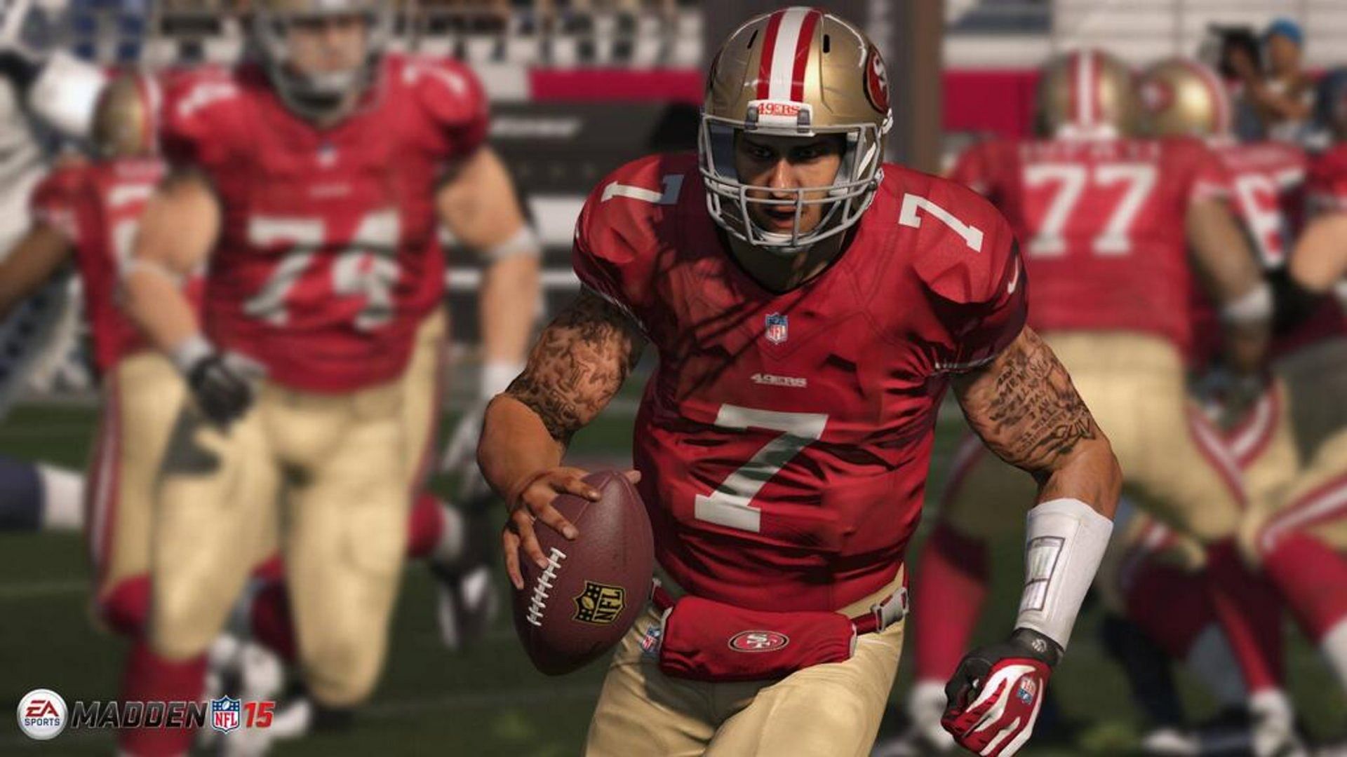 A shot from Madden NFL 15