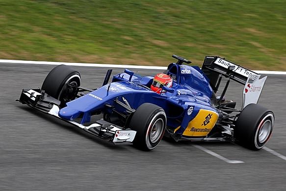 Felipe Nasr finishes first with Ferrari powered Sauber on day three in Jerez
