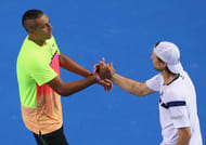 Nick Kyrgios and Andreas Seppi