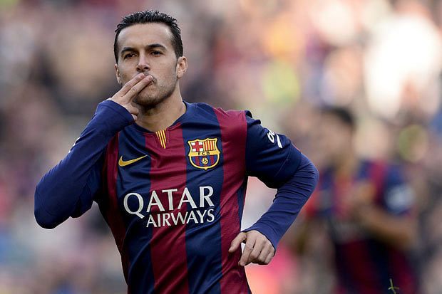 Neymar could become as good as Lionel Messi, says Barcelona winger Pedro