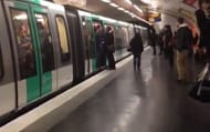 Chelsea fans racist black man refuse metro train Paris