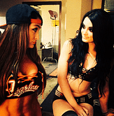 Paige vs. Nikki Bella - Fastlane match simulation in WWE 2K15