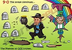 Comic: ODI cricket's Phenom - MS Dhoni