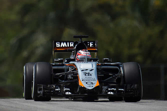 Nico Hulkenberg: Q3 would have been difficult in dry